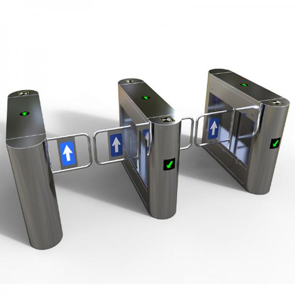 Handicapped Access Security Turnstile Gate Wide Channel Smart Card Access