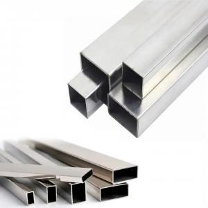 China ASTM A312 TP304 Stainless Steel Square Tube 0.16mm-4.0mm SS Pipe supplier
