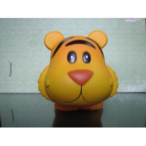 Cute Plastic Tiger Money Kids Piggy Banks 13.5cm Length X 10cm Height X 10cm Width