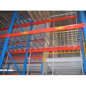 China Corrosion Proof Galvanized Heavy Duty Pallet Racking 50.8mm Pitch supplier