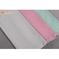 China 58 59 PFD RFD Denim Fabric Rolls Custom Printed Pink Denim Fabric By The Yard on sale