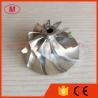 China GTX2860 796044-0003 42.20/60.40mm 10+0 blades high performance turbo billet/milling/aluminum 2024 compressor wheel for r wholesale