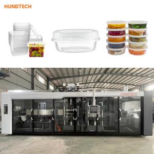 Pla Food Plastic Container Manufacturing Machine Parties Boxes Thermoforming Equipment