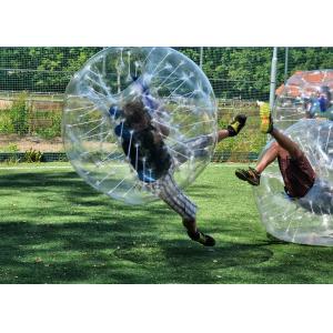 Safe Outdoor Inflatable Toys Children Bumper Ball , Human Hamster Ball Bubble Soccer