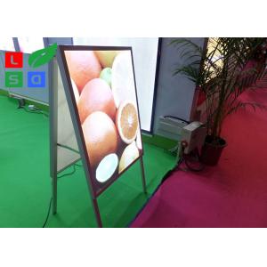 706x500mm Double Sided LED Poster Stand A Shaped Aluminium Frame