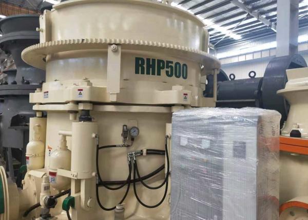 RHP500 Model Multi Cylinder Hydraulic Limestone Cone Crusher for fine crushing