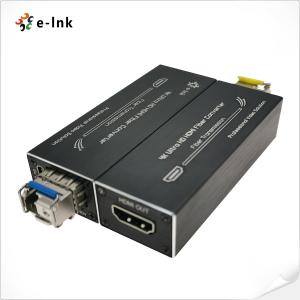 China 80KM Micro HDMI Fiber Optic Extender HDMI USB Extender 1.4a Video Signal supplier