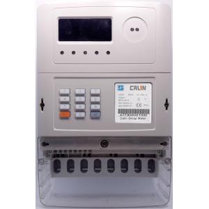 China PLC Commercial Electric Meter 3X240V Voltage Surge Safe 3 Phase Power Meter supplier