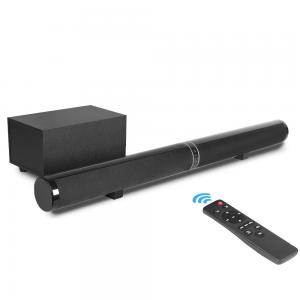 China 2.1 Channels Wireless Bluetooth Soundbar , TV Speaker Soundbar With Subwwoofer supplier