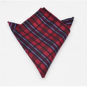 Solid Color Men's Handkerchief Cotton Pocket Square Scarf for Professional Appearance