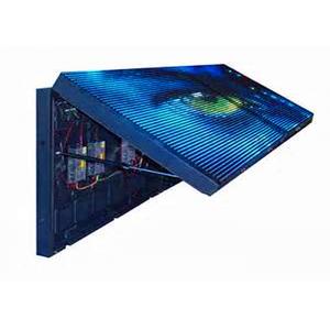 P8mm Moving LED Digital Signage Outdoor Led Message Board With Front Open Service