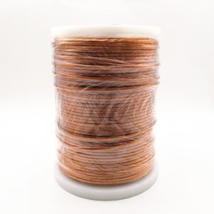 China 155 / 180 Degree Pi Film Copper Wire Stranded Taped Litz supplier