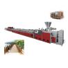 China PP , PE , PVC wood plastic composite WPC machine for WPC decking 240mm wholesale