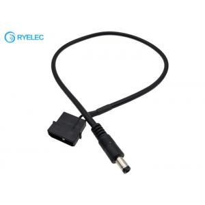 2 Core Cable From 12v Male Molex Psu Connector To 2.1mm Diameter DC Barrel Connector