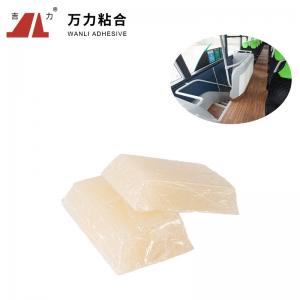 Yellowish Solid Automotive Adhesive Glue , Decoration Glue For Car Interior Trim TPR-7212BW