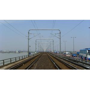 China Light Weight Steel Building Structures For Electrical Railway Steel Poles, Warehouse supplier