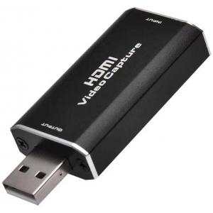 HDMI to USB Audio Video Capture Cards 1080p USB2.0 Record via DSLR Camcorder