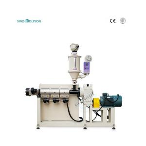 CE ISO SJ 45mm Single Screw PE Pipe Extruder Machine 22kw