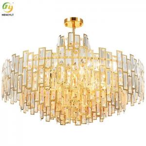 D60*H48cm E14 Candle Chandelier Crystal Customized Elegant Gold