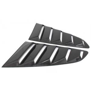 China Ford Mustang Carbon Fiber Rear Window Louvers GT350R Style Mustang Tuning Parts wholesale