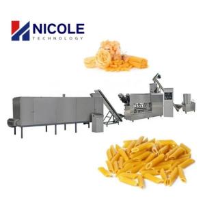 Stainless Steel 304 Electric Single Screw Italy Pasta Extruder Macaroni Pasta Machine
