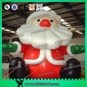 Shopping Mall Christmas Event Decoration Inflatable Santa Claus Cartoon