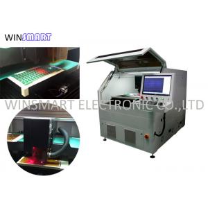 Automated PCB Depaneling Machine Non Contact 15W UV Laser Cut Circuit Board