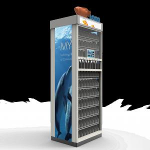 China Amusement Park Multi-Functional Aquarium Fish Vending Machine With 10 User Screen supplier