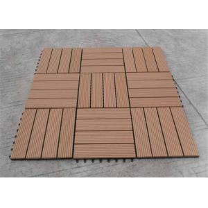 Wood  Plastic Composite Portable Anti-slipping DIY Decking Tile
