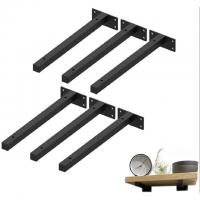 China 4-6mm Thickness Supporting Fixed Shelves Hidden Floating Wall Shelf Mounting Bracket on sale