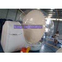 China CE Clear Snow Globe Outdoor Inflatable Bubble Tent For Exhibition Show on sale