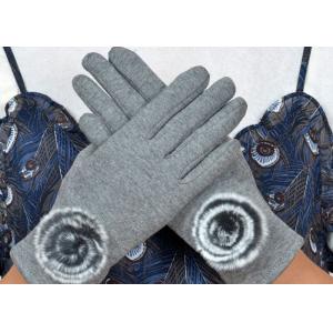 China Warm Super Soft Phone Friendly Gloves , Texting Winter Gloves With Smart Touch  supplier