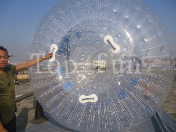 Entertainment backyard Inflatable zorbing ball, Outdoor Inflate Roller Ball for