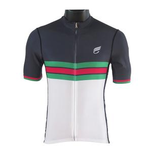 Soft Feel  Race Cut Cycling Jersey , Youth Cycling Jersey Good Elasticity