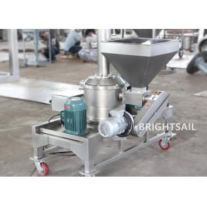 SS316L Cacao Grinder Machine 1800kg/H Cocoa Nibs Grinding Machine
