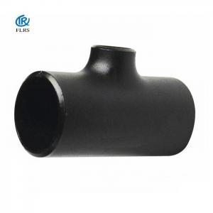 China Seamless ASME B16.9 SCH5S Carbon Steel Reducing Tee supplier