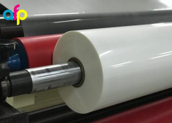 High Gloss Laminate Plastic Roll Thickness 15micron to 30micron Shine BOPP