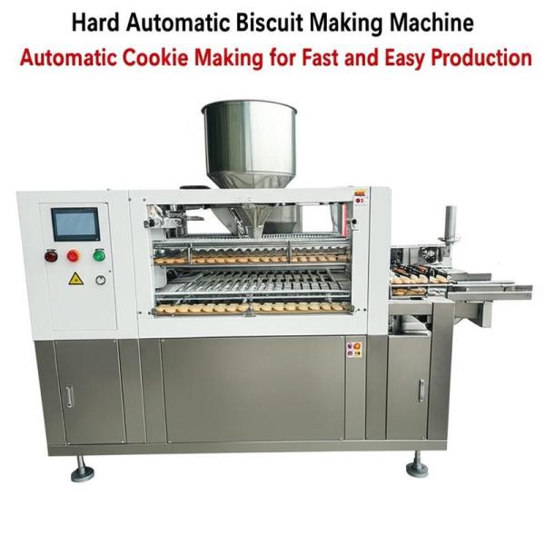 China 硬式自動ビスケット作機 機能 迅速で簡単な生産のための自動クッキー作機 wholesale