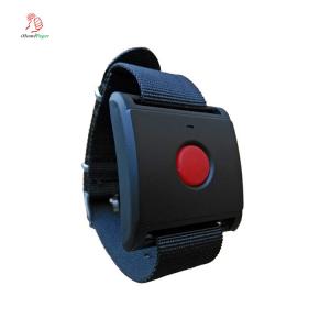 China YK200-1D Sos Button Watch Wireless Transmitter Wireless Pager Watch Wrist-Watch Wireless Call Button supplier