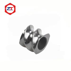 China Customizable Extruder Screw Elements for Coperion Twin Screw Extruder Materials SAM10 / SAM39/ WR5/ WR14/ W6Mo5Cr4V2 wholesale