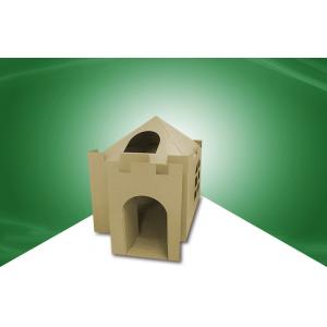 China Indoor Kids Cardboard House , Cardboard Play Houses Environment Friendly wholesale