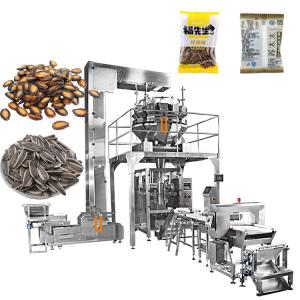 Automatic Weighing Packing Machine For Stand Up Pouch Bags Peanut Macadamia Nuts White Melon Seeds