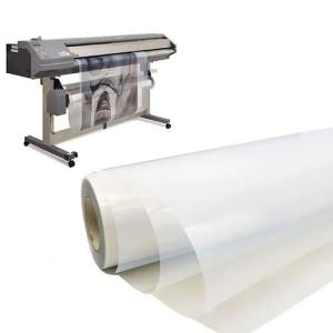 China Milky Transparent Inkjet Screen Printing Film Roll Waterproof For Positive Screen Printing supplier