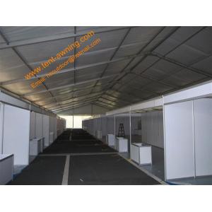 Large Exhibition Marquee Aluminum Clear Span Windproof Trade Show Tents 30x60m