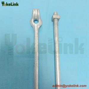 China hot dip galvanized grounding anchor rod supplier