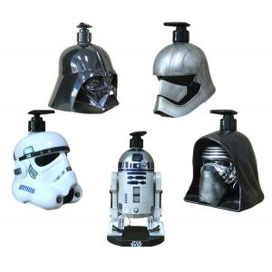 Metal Color Star War Movie Solders Plastic Cartoon Shampoo Bottle Use For Home Storage Liquid