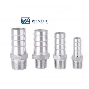China Welding Stainless Steel Pipe Fittings for 201 304 316 SS304 SS316L Hex Hose Nipple supplier