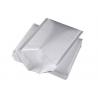 Clear Zipper Garment Plastic Packaging Bags Plastic Material For Clothes