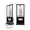 China 55 Inch Indoor Display WIFI Digital Signage Advertising with Mobile Phone Charger station wholesale