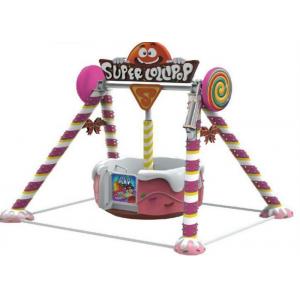 45 Degree Swing Pendulum Amusement Ride 2200W For Indoor Shopping Mall